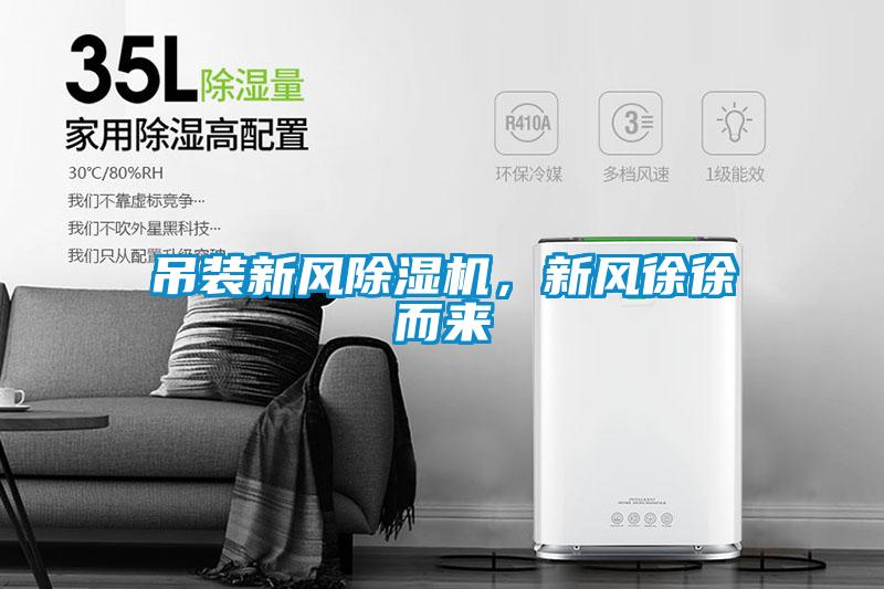 吊裝新風(fēng)除濕機(jī)，新風(fēng)徐徐而來