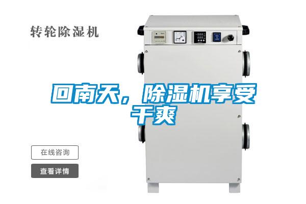 回南天，除濕機享受干爽