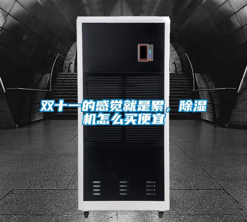 雙十一的感覺就是累,除濕機怎么買便宜