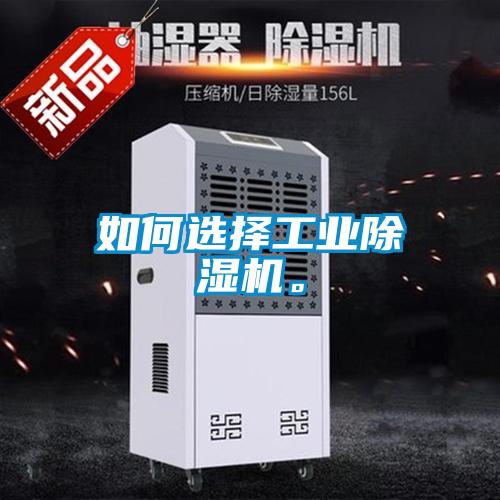 如何選擇工業除濕機。