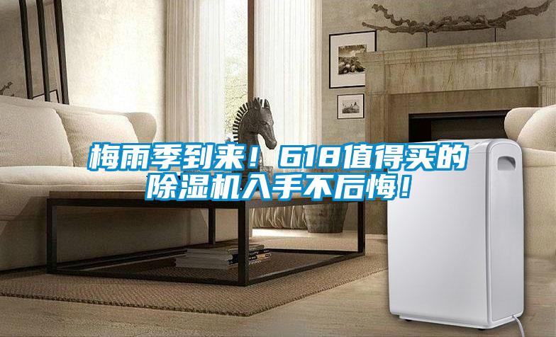 梅雨季到來!618值得買的除濕機入手不后悔!