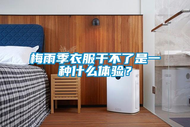 梅雨季衣服干不了是一種什么體驗(yàn)？