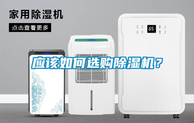 應該如何選購除濕機？