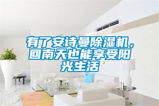 有了安詩曼除濕機(jī)，回南天也能享受陽光生活