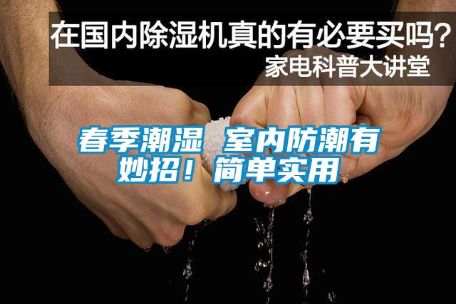 春季潮濕 室內(nèi)防潮有妙招！簡(jiǎn)單實(shí)用