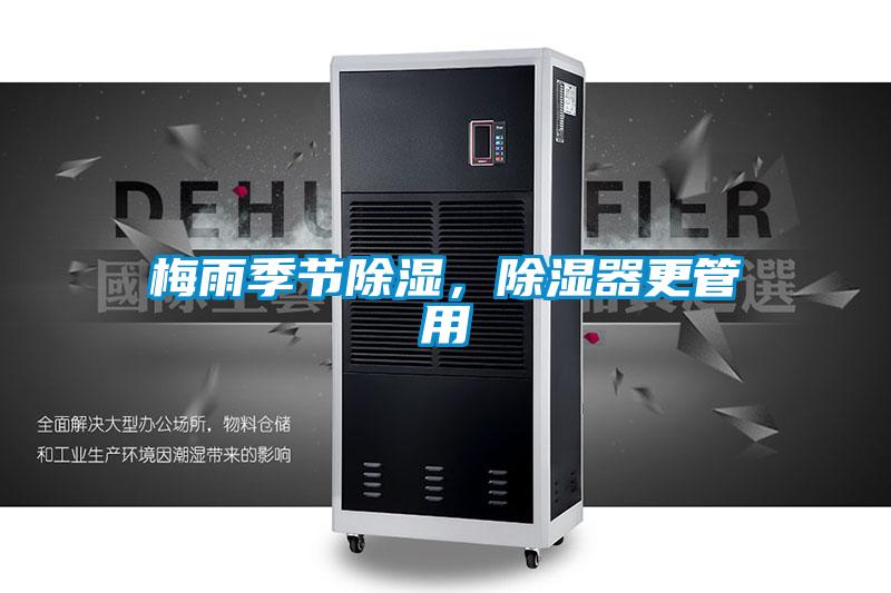 梅雨季節除濕，除濕器更管用