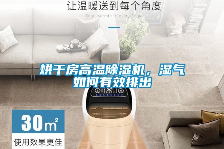 烘干房高溫除濕機，濕氣如何有效排出