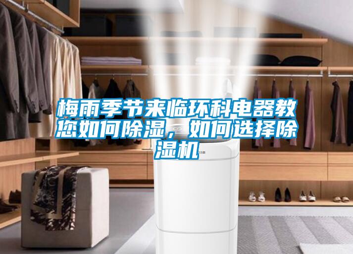 梅雨季節來臨環科電器教您如何除濕，如何選擇除濕機