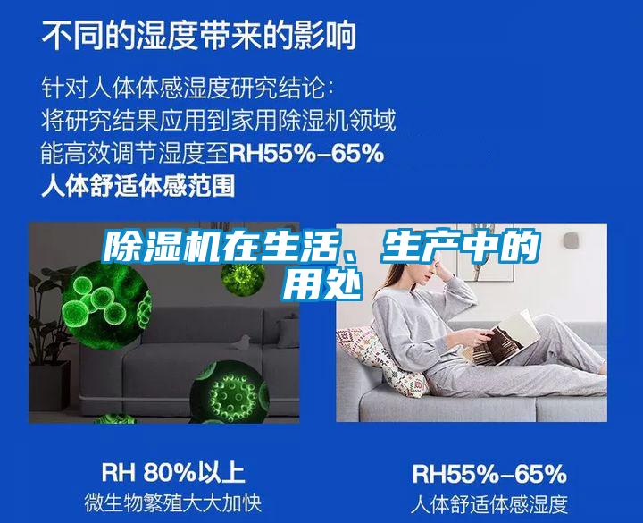 除濕機在生活、生產中的用處