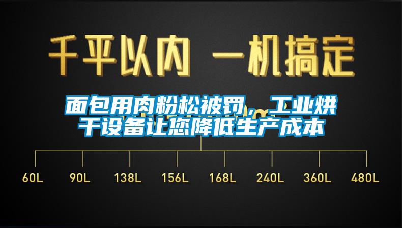 面包用肉粉松被罰，工業烘干設備讓您降低生產成本