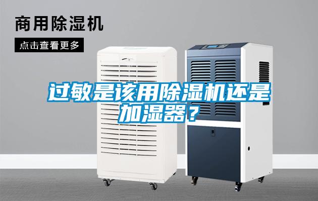 過敏是該用除濕機還是加濕器？