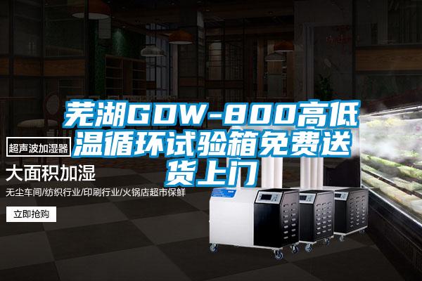 蕪湖GDW-800高低溫循環(huán)試驗箱免費(fèi)送貨上門