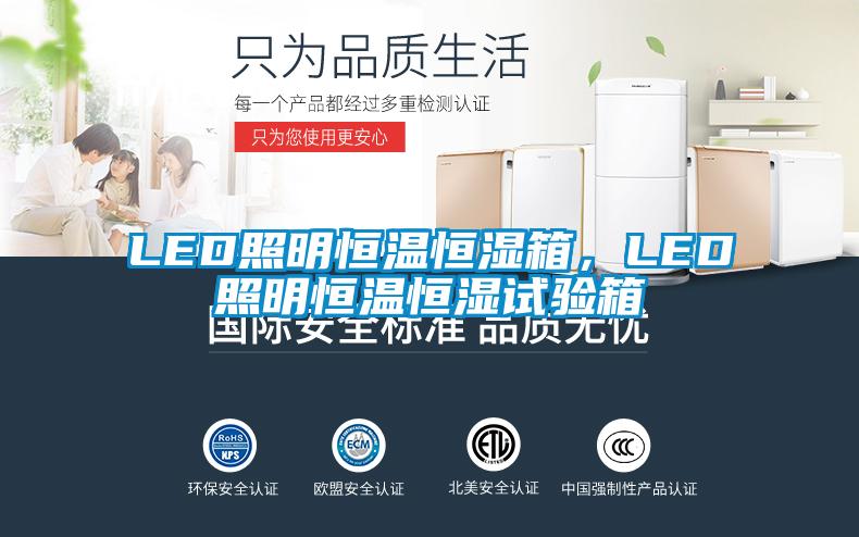 LED照明恒溫恒濕箱,LED照明恒溫恒濕試驗箱