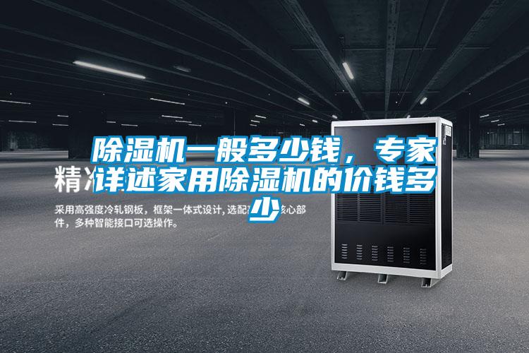 除濕機一般多少錢，專家詳述家用除濕機的價錢多少