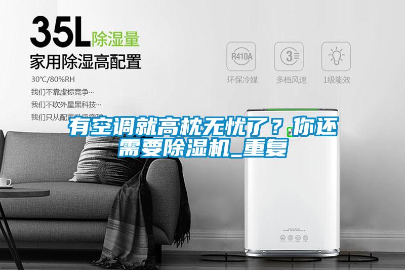 有空調就高枕無憂了?你還需要除濕機_重復