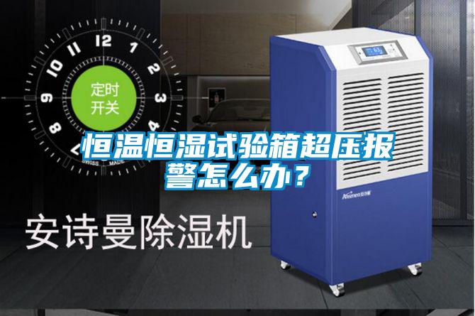 恒溫恒濕試驗箱超壓報警怎么辦？