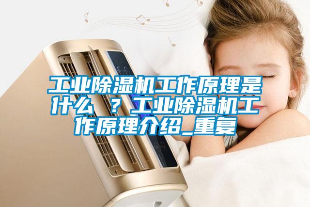 工業除濕機工作原理是什么 ？工業除濕機工作原理介紹_重復