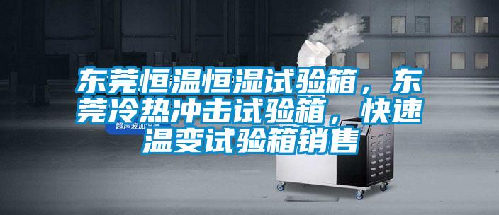 東莞恒溫恒濕試驗(yàn)箱，東莞冷熱沖擊試驗(yàn)箱，快速溫變試驗(yàn)箱銷售