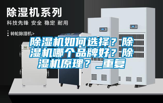 除濕機如何選擇？除濕機哪個品牌好？除濕機原理？_重復