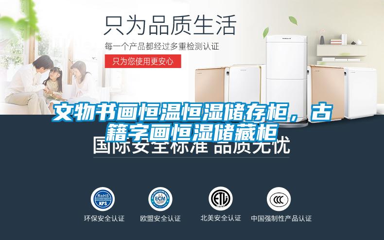 文物書畫恒溫恒濕儲(chǔ)存柜，古籍字畫恒濕儲(chǔ)藏柜