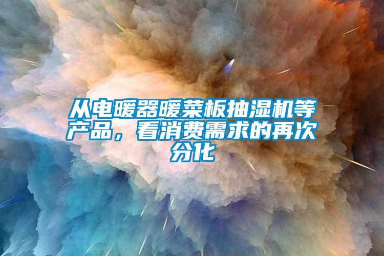 從電暖器暖菜板抽濕機(jī)等產(chǎn)品，看消費需求的再次分化