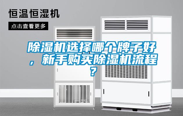 除濕機選擇哪個牌子好，新手購買除濕機流程？