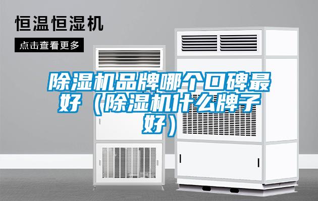 除濕機品牌哪個口碑最好(除濕機什么牌子好)