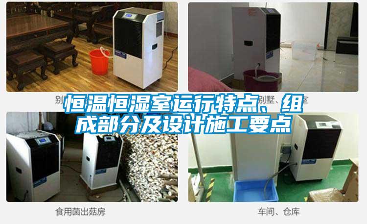 恒溫恒濕室運(yùn)行特點(diǎn)、組成部分及設(shè)計(jì)施工要點(diǎn)