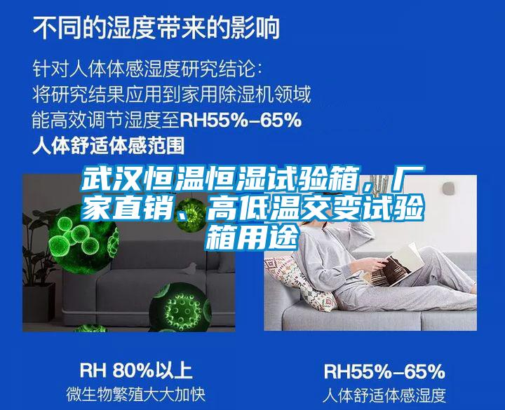 武漢恒溫恒濕試驗(yàn)箱,廠家直銷、高低溫交變?cè)囼?yàn)箱用途