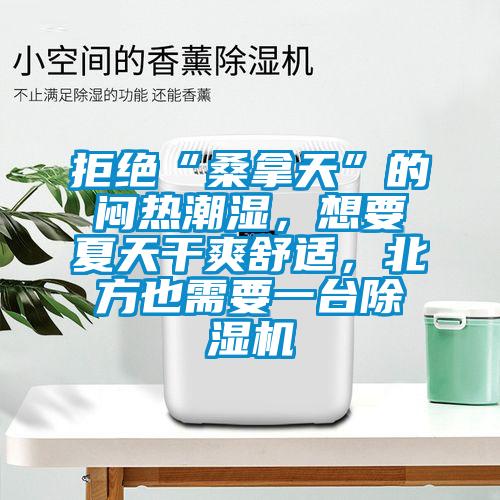 拒絕“桑拿天”的悶熱潮濕，想要夏天干爽舒適，北方也需要一臺除濕機