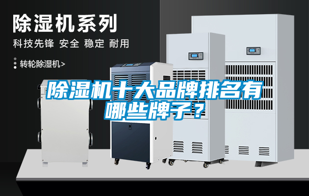 除濕機十大品牌排名有哪些牌子？