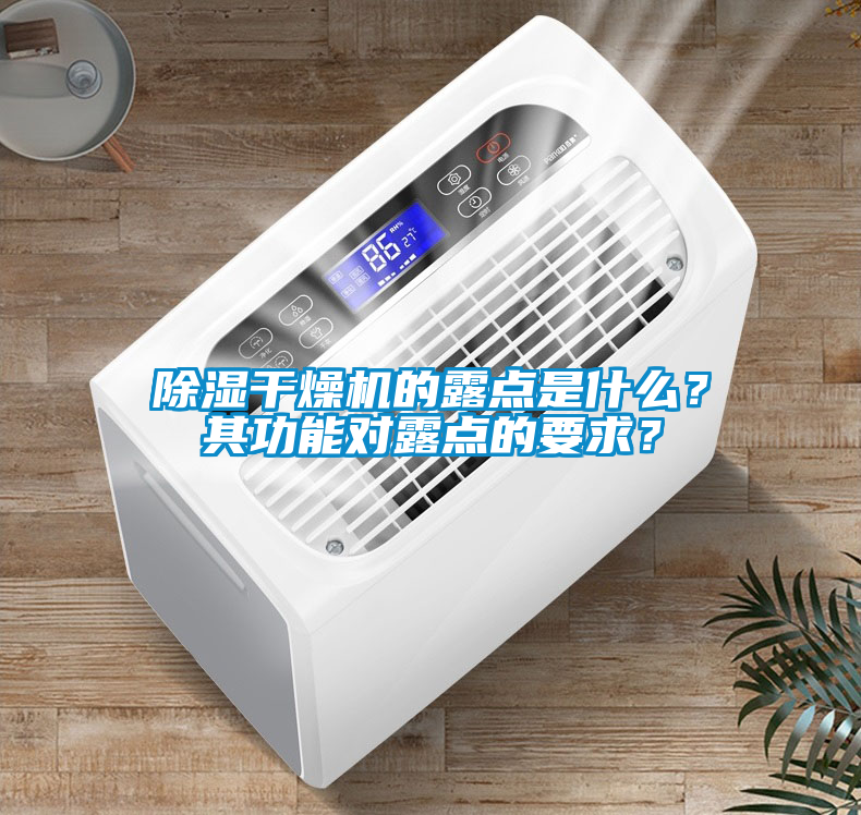 除濕干燥機(jī)的露點(diǎn)是什么?其功能對露點(diǎn)的要求?