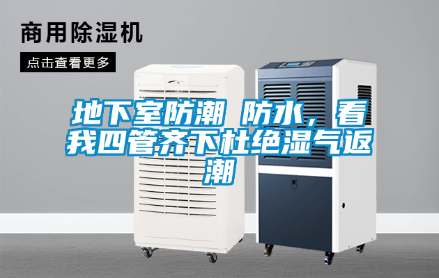 地下室防潮≠防水,看我四管齊下杜絕濕氣返潮