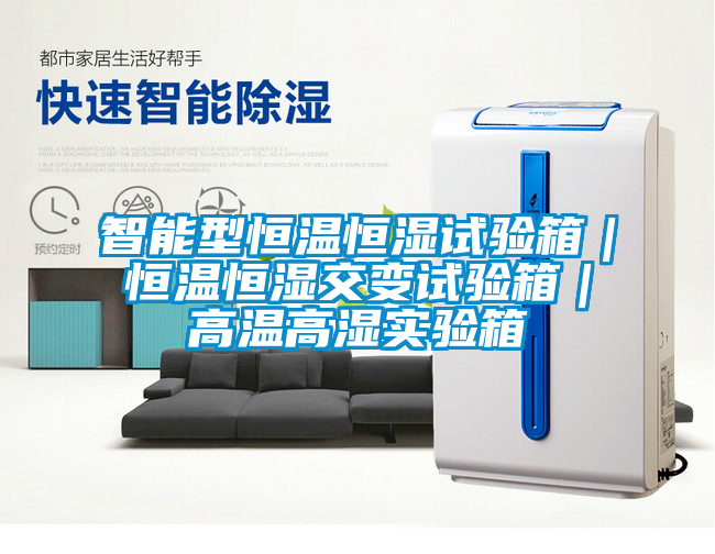 智能型恒溫恒濕試驗箱|恒溫恒濕交變試驗箱|高溫高濕實驗箱