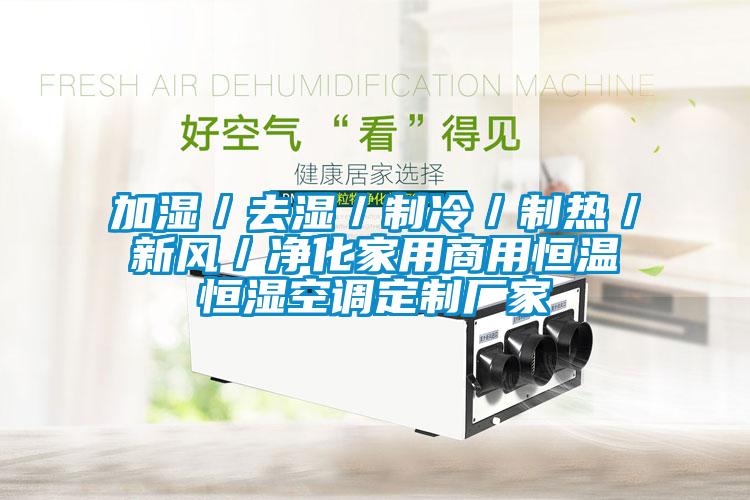 加濕/去濕/制冷/制熱/新風(fēng)/凈化家用商用恒溫恒濕空調(diào)定制廠家