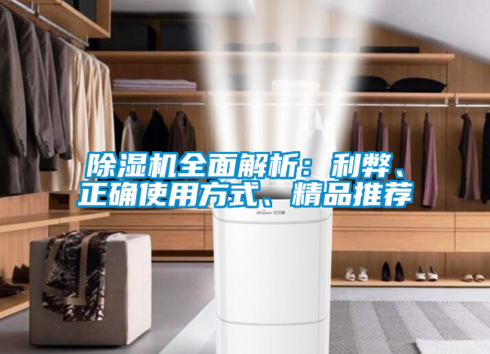 除濕機全面解析：利弊、正確使用方式、精品推薦