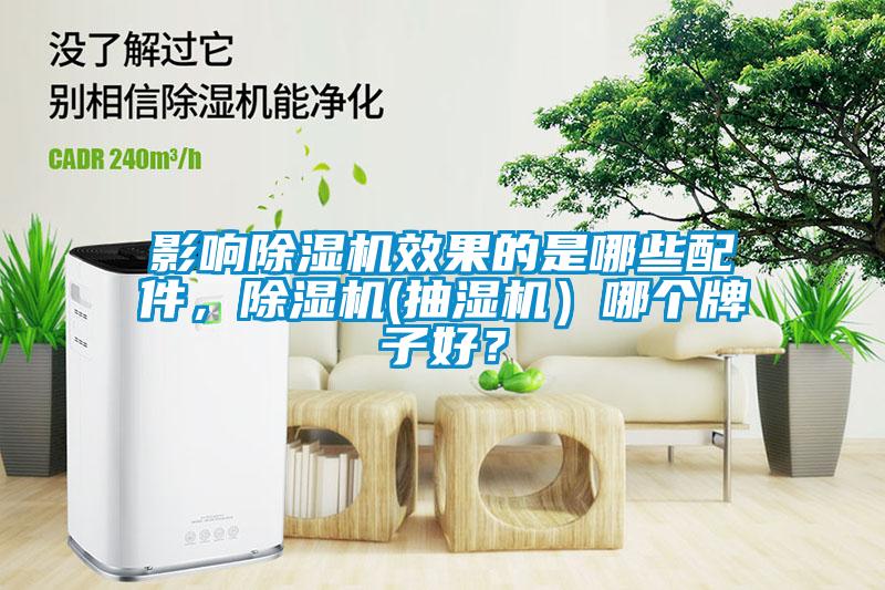 影響除濕機效果的是哪些配件,除濕機(抽濕機)哪個牌子好?