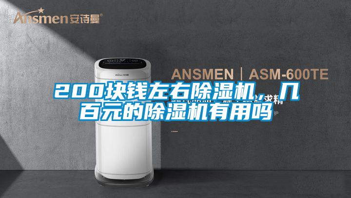 200塊錢左右除濕機，幾百元的除濕機有用嗎