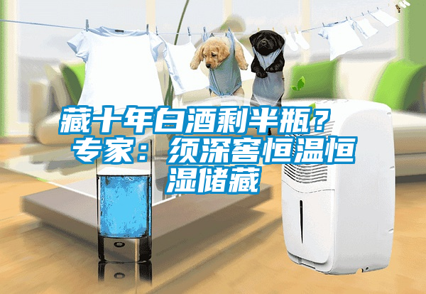 藏十年白酒剩半瓶? 專家:須深窖恒溫恒濕儲藏