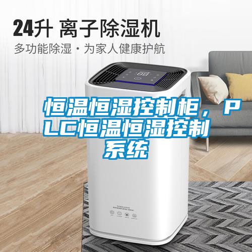 恒溫恒濕控制柜,PLC恒溫恒濕控制系統