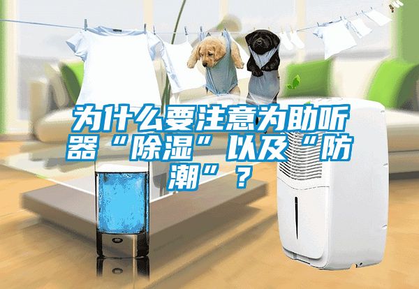 為什么要注意為助聽器“除濕”以及“防潮”？