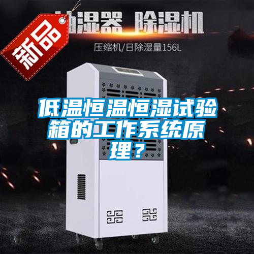 低溫恒溫恒濕試驗箱的工作系統原理?