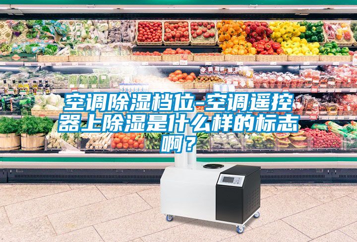 空調除濕檔位-空調遙控器上除濕是什么樣的標志?。?></div>
								<div   id=