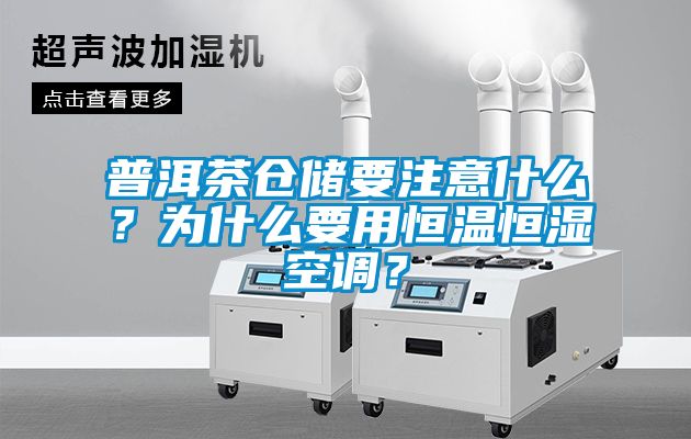普洱茶倉儲要注意什么?為什么要用恒溫恒濕空調?