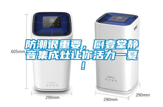 防潮很重要，廚壹堂靜音集成灶讓你活力一夏！
