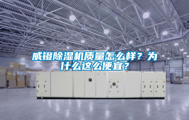 威鐙除濕機質量怎么樣？為什么這么便宜？