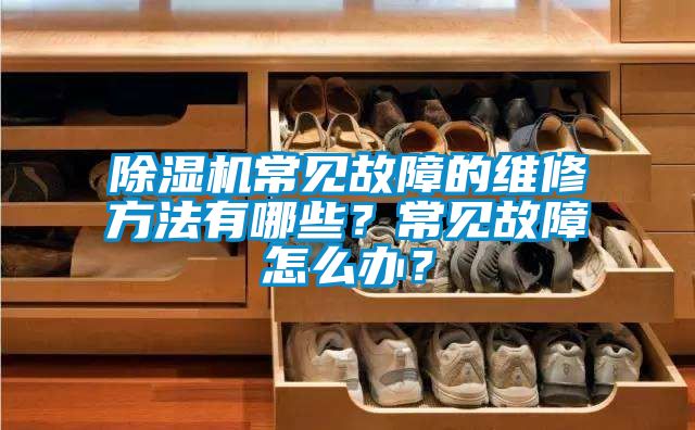 除濕機常見故障的維修方法有哪些？常見故障怎么辦？
